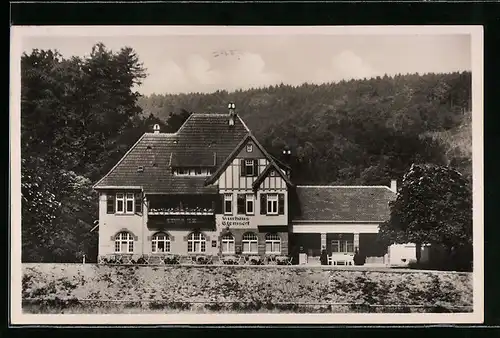 AK Leonberg, am Kurhaus Glemseck