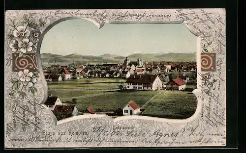 AK Kempten, Ortsansicht bei Tag