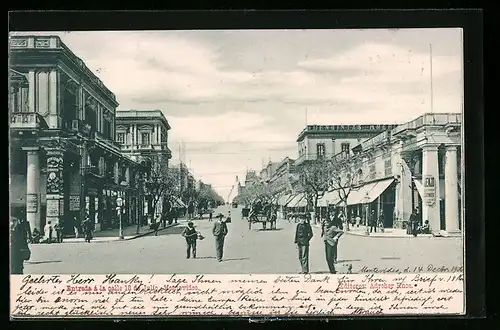 AK Montevideo, Entrada á la calle 18 de Julio