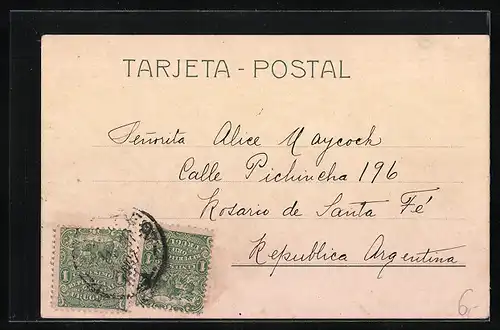 AK Montevideo, Fortaleza, Cerro, Reiter zu Pferde