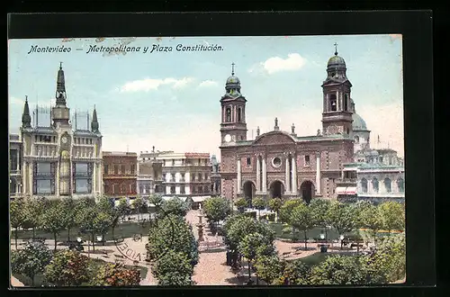 AK Montevideo, Metropolitana y Plaza Constitución