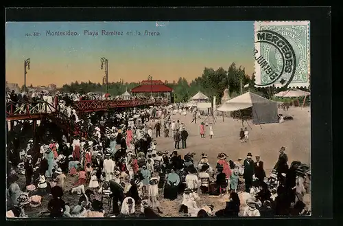 AK Montevideo, Playa Ramirez en la Arena