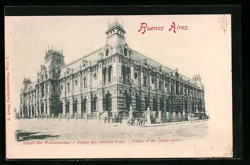 AK Buenos Aires, Palais der Wasserwerke