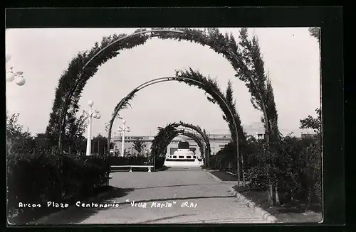 Foto-AK Villa Maria, Arcos Plaza Centenario