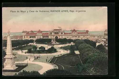 AK Buenos Aires, Plaza de Mayo y Casa de Gobierno