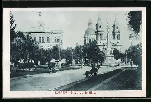 AK Rosario, Plaza 25 de Mayo