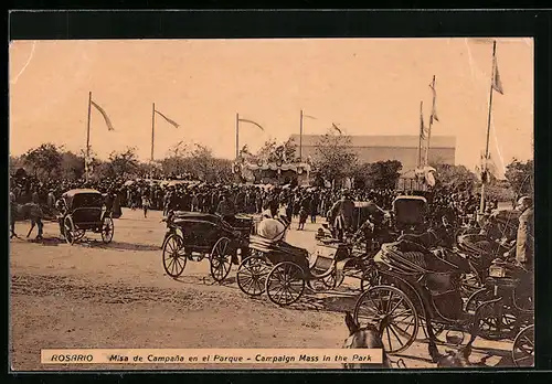 AK Rosario, Misa de Campana en el Parque