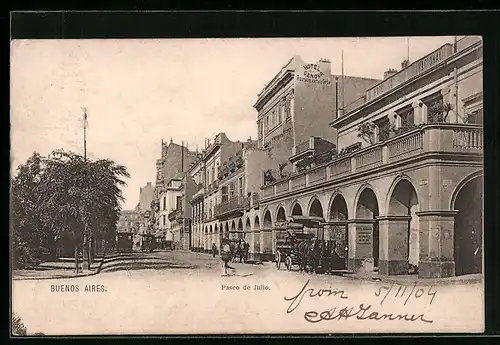 AK Buenos Aires, Paseo de Julio