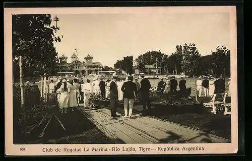 AK Tigre, Club de Regatas La Marina, Río Luján