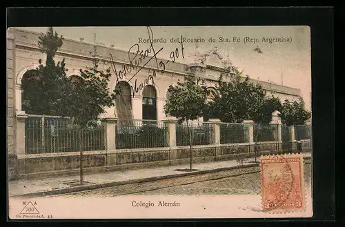 AK Rosario de Sta. Fé, Colegio Alemán