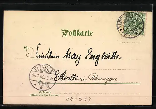 Künstler-AK Hermann Daur: Haus im Schwarzwald