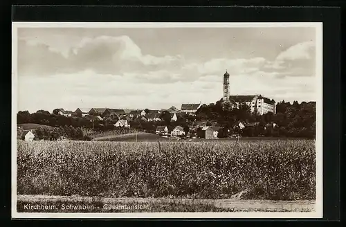 AK Kirchheim /Schwaben, Gesamtansicht