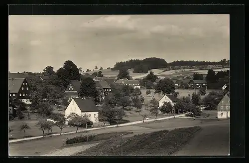 AK Weifa über Neukirch /Oberlausitz, Ortsansicht aus der Vogelschau