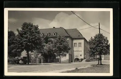 AK Oppach /OL., Gasthaus Kretscham im Sonnenschein