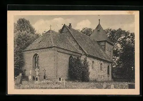 AK Wichmannsburg, Kirche aus dem 10. Jahrhundert