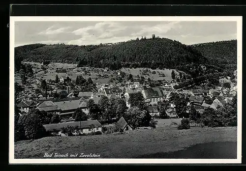 AK Bad Teinach, Teilansicht mit Zavelstein