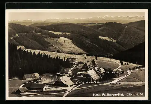 AK Feldberg i. Schwarzwald, Hotel Feldberger-Hof