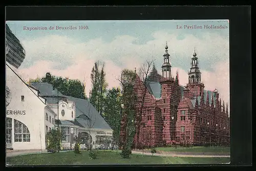 AK Bruxelles, Exposition 1910, Le Pavillon Hollandais