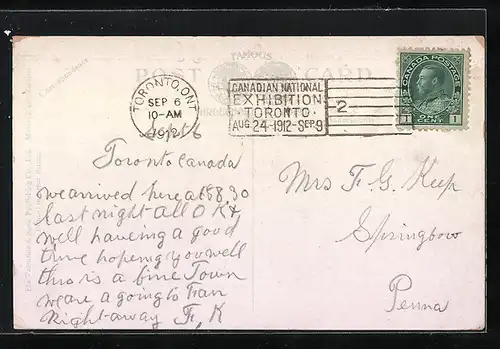 AK Toronto, Toronto Exhibition, Transportation Building