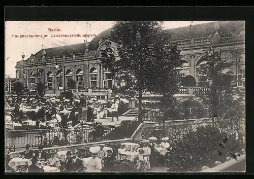 AK Berlin, Hauptrestaurant im Landesausstellungspark
