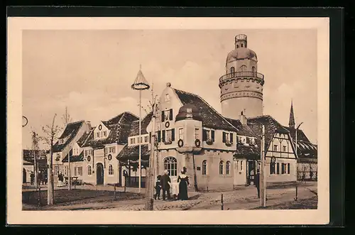 AK Leipzig, Intern. Baufachausstellung mit Sonderausstellungen 1913, Biedermeier-Restaurant