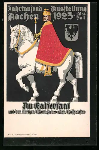 AK Aachen, Jahrtausend Ausstellung 1925
