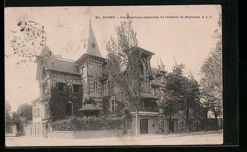 AK Poissy, Construcions originales de l`Avenue de Migneaux