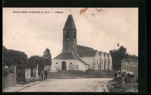 AK Saint-Rémy-l`Honoré, L`Église