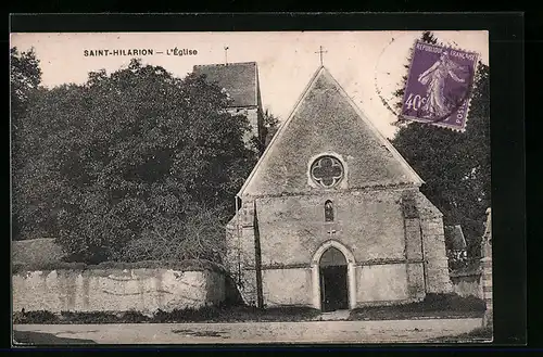 AK Saint-Hilarion, L`Église