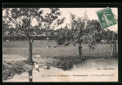 AK Tessancourt, Les Prés du Moulin-Brûlé