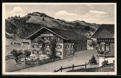 AK Thalkirchdorf, Gasthof-Pension zur Post