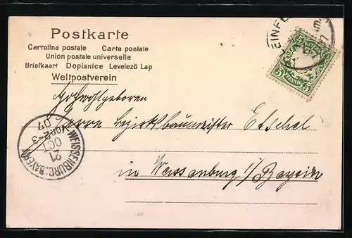 AK Pleinfeld, Ortsansicht, Kirche, Rathaus