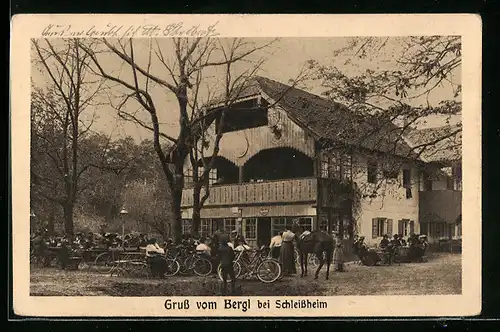 AK Schleissheim, Gasthaus Bergl