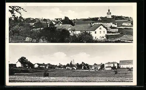 AK March, Teilansichten des Ortes