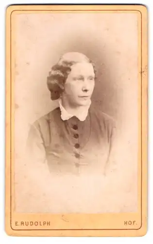 Fotografie E. Rudolph, Hof, Marien-Str. 695 d, Hübsche Dame mit moderner Frisur