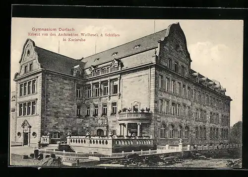 AK Durlach, Gebäude des Gymnasiums