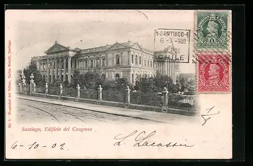 AK Santiago, Edificio del Congreso