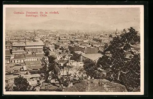 AK Santiago, Costado Poniente de la ciudad