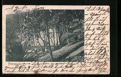 AK Petropolis, Ortspartie im Grünen