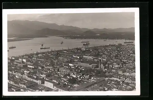AK Santos, Panoramablick auf die Stadt