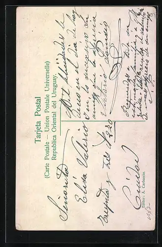 AK Montevideo, Correos y Telegrafos