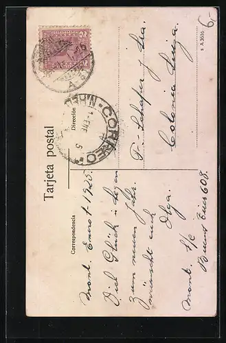 AK Montevideo, Plaza Libertad y vista Parcial