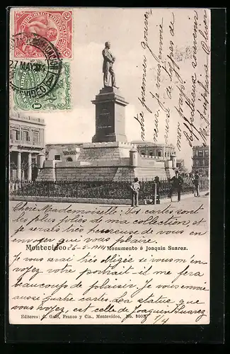 AK Montevideo, Monumentoa Joaquin Suarez