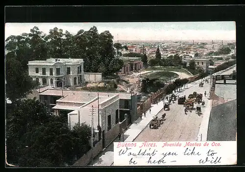 AK Buenos Aires, Avenida Montes de Oca