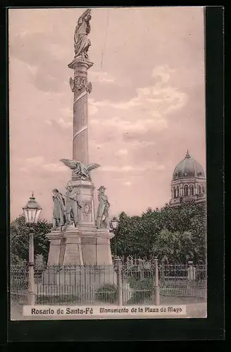 AK Rosario de Santa-Fé, Monumento de la Plaza de Mayo