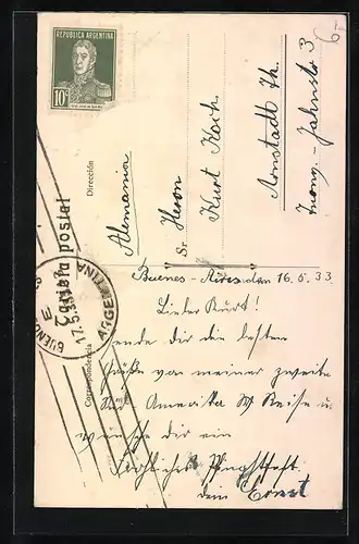 AK Buenos Aires, Diagonal Avenida Roque Saenz Pena