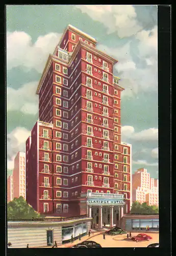 AK Tucuman, Blick auf das Claridge Hotel