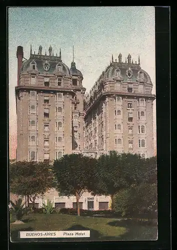 AK Buenos Aires, Plaza Hotel