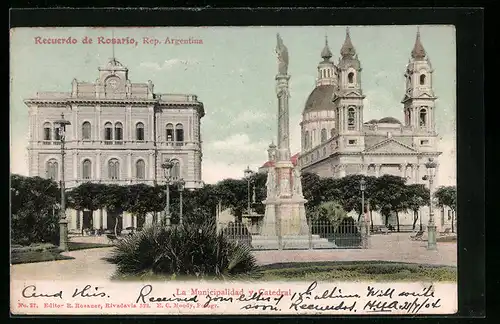 AK Rosario, La Municipalidad y Catedral
