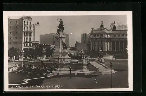 AK Buenos Aires, Mon. a los dos Congresos